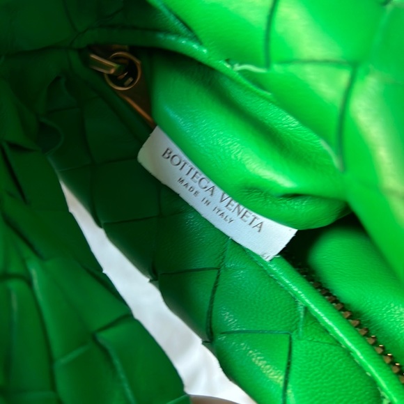 Like New Auth Bottega Veneta Jodie Mini Knotted Intrecciato Leather Tote Bag - Picture 11 of 11